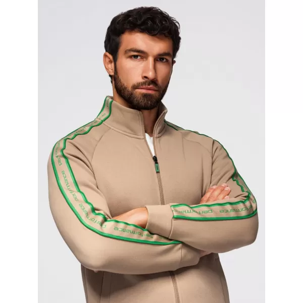  Herren-Sweatshirt OMBRE OM-SSDS-0131 BRAUN 