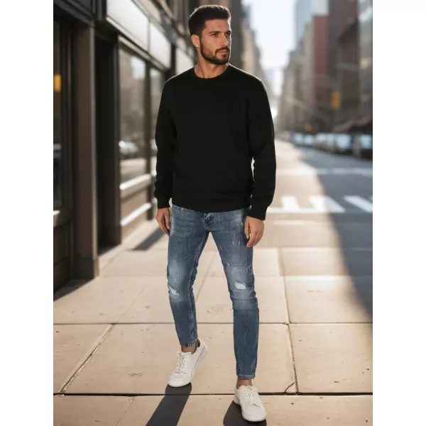  Herren -Sweatshirt DSTREET BX5915 SCHWARZ 