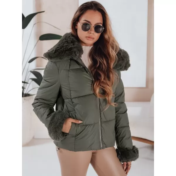  Damenjacke DSTREET TY5068 GRÜN 