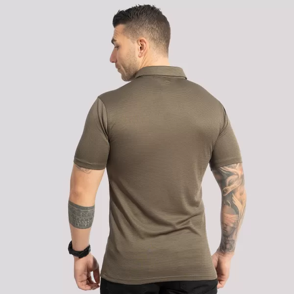  Herren-T-Shirt mit Kragen PENTAGON VANQUISH POLO SHIRT K09048 WEIß 