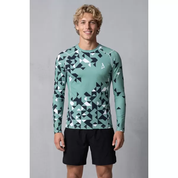  Hochwertiges funktionelles Kompressionsshirt für Herren ALTISPORT VOJ/ALM108TR03 MILITÄR 