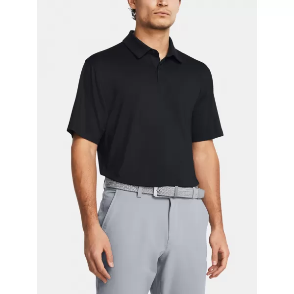  Herren-T-Shirt UNDER ARMOUR UA T2G POLO LB 1383255-001 SCHWARZ 