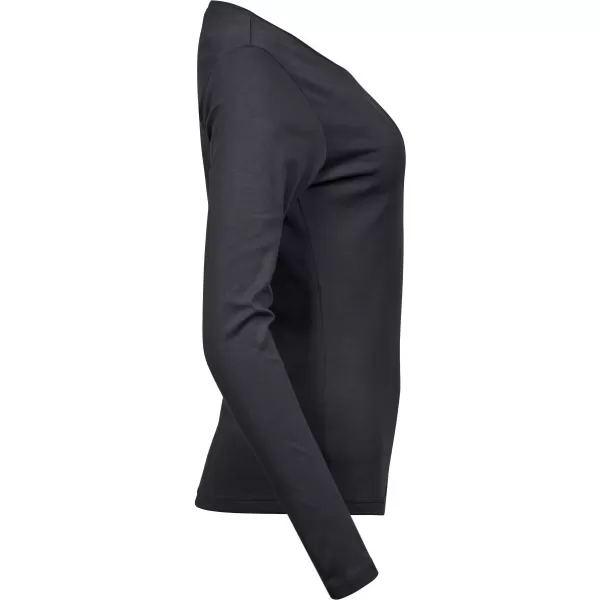  Damen-T-Shirt TEE JAYS | TJ 590 DUNKELGRAU 