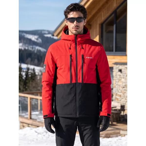  Herren-Winterjacke ALTISPORT GALLANT ROT 