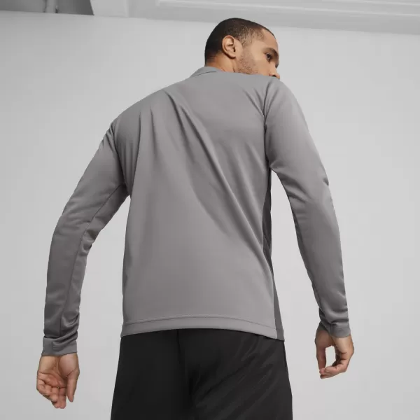  Hemd PUMA TEAMGOAL TRAINING 1/4 ZIP TO 658629_13 GUSSEISEN/WEIß/SCHATTENGRAU 