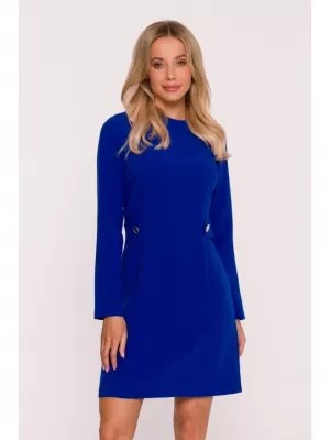 Kleid STYLOVE S419 KÖNIGSBLAU
