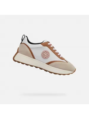 Damen-Sneaker GEOX AMABEL BEIGE