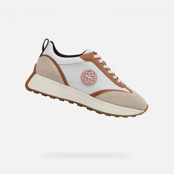  Damen-Sneaker GEOX AMABEL BEIGE 