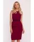 Kleid STYLOVE S427 KASTANIENBRAUN