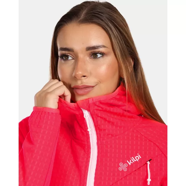  Fleece-Sweatshirt für Damen KILPI FRENSIS-W ZL0203KI ROSA 