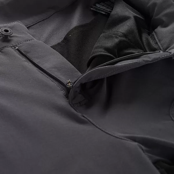  Softshellhose für Herren ALPINE PRO AKAN 2 DUNKELGRAU 