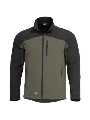 Jacke PENTAGON ELITE LIGHT SOFTSHELL JACKET K08044 BRAUN GRAU/MIX