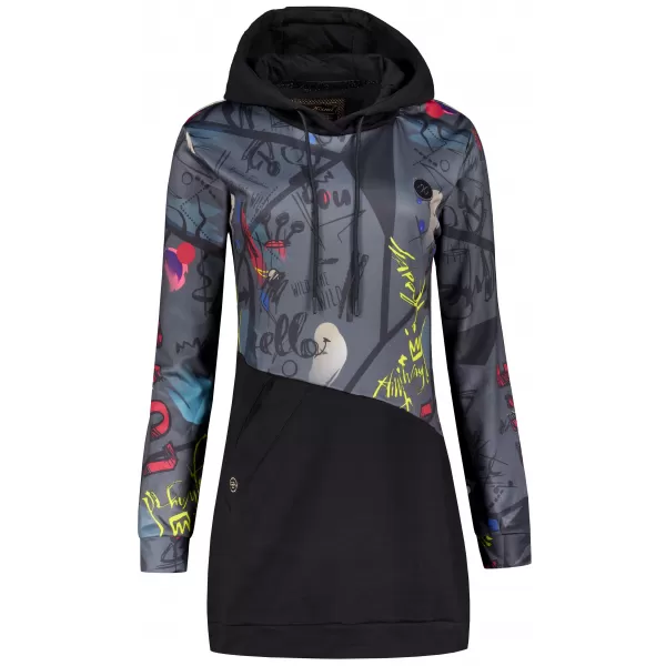  Damen-Sweatshirt KIXMI VONITA DUNKELGRAU 