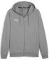 Jacke PUMA TEAMGOAL CASUALS HOODED JACK 658595_33 MITTELGRAUES HEATHER/WEIß