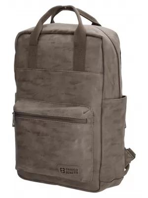 Rucksack ENRICO BENETTI ROTTERDAM 13 NOTEBOOK BACKPACK MITTLERES TAUPE