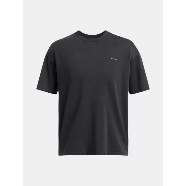  Herren-T-Shirt UNDER ARMOUR UA M HW OS LOGO WASH SS 1389147-001 SCHWARZ 