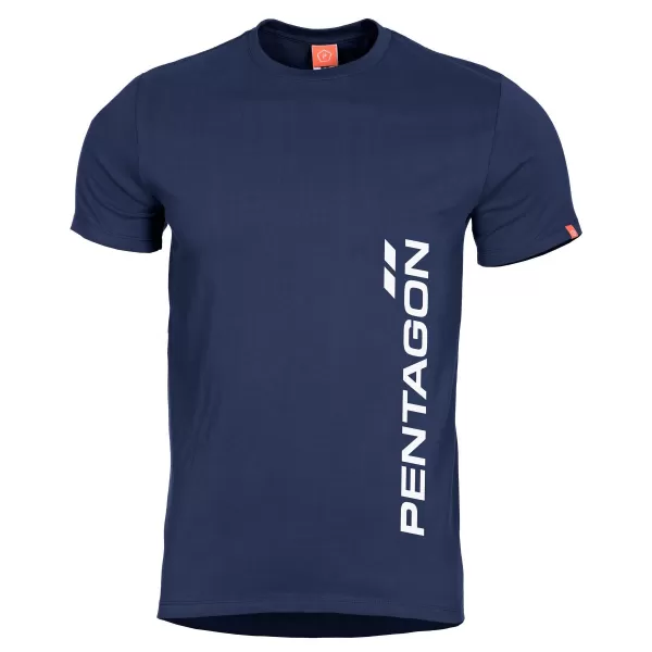  T-Shirt PENTAGON VERTICAL K09012 MITTERNACHTSBLAU 