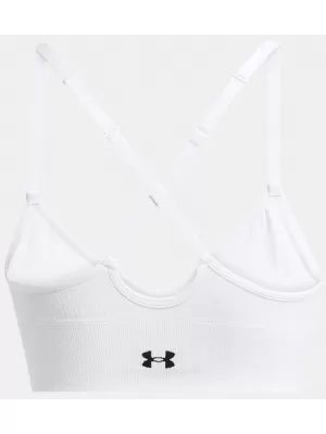 Damen-BH UNDER ARMOUR VANISH SEAMLESS LOW BRA 1384417-100 WEIß