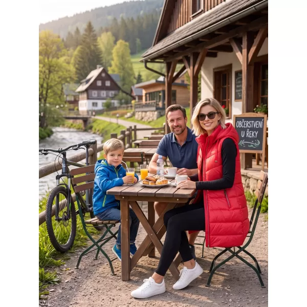 Weste KIXMI VIVIA ROT 