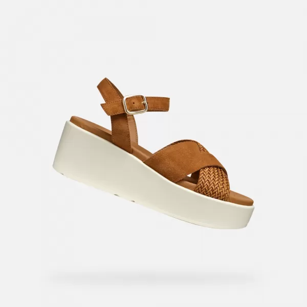  Damensandalen GEOX XAN2.2S BRAUN 