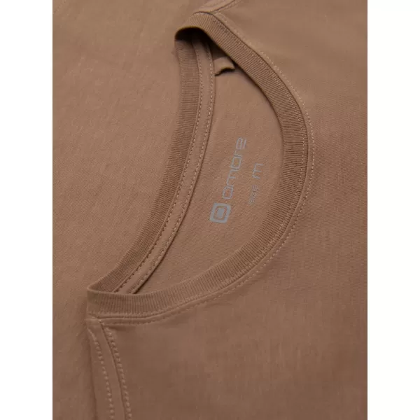  Hemd OMBRE OM-LSPT-0131 HELLBRAUN 