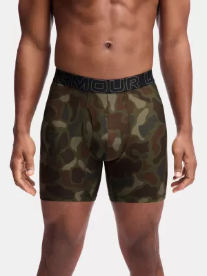 Herren-Boxershorts UNDER ARMOUR M UA PERF TECH (3KS) 1383879-392 SCHWARZ MIT SOLARORANGE