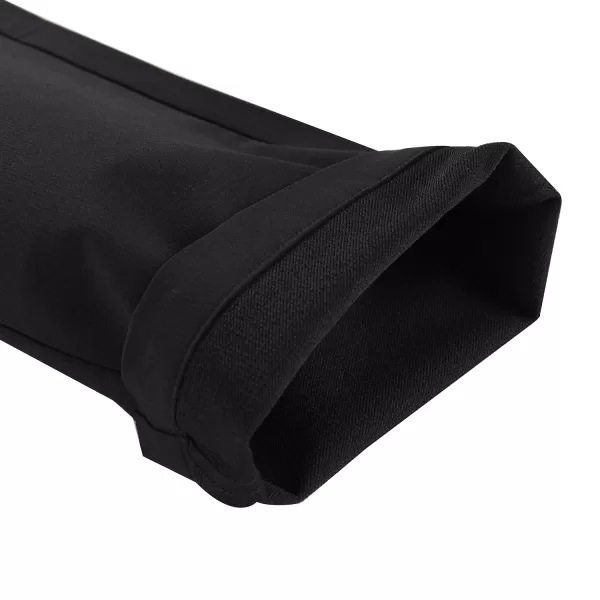  Frauen -Softshell -Hosen ALPINE PRO CORBA LPAF663 SCHWARZ 