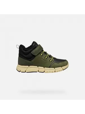 Stiefeletten für Jungen GEOX FLEXYPER B ABX J949XA032MEC0498 KHAKI