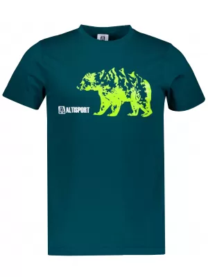 Herren t -Shirt mit kurzen Ärmeln ALTISPORT ALM193129 KEROSIN