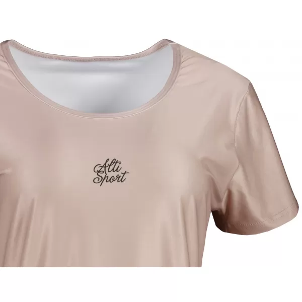  Erweitertes Premium-T-Shirt für Damen ALTISPORT VOJ/ALW090SAT02 BRAUN 