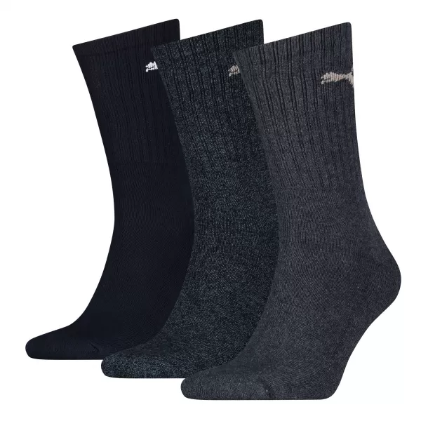  Herrensocken PUMA CREW SOCK 3P 88035503 MARINE 