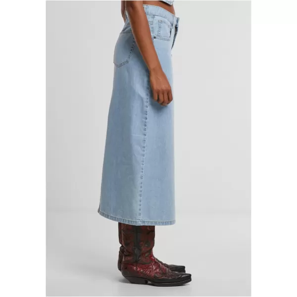  Damenrock URBAN CLASSICS TB7443 NEUES HELLBLAU GEWASCHEN 
