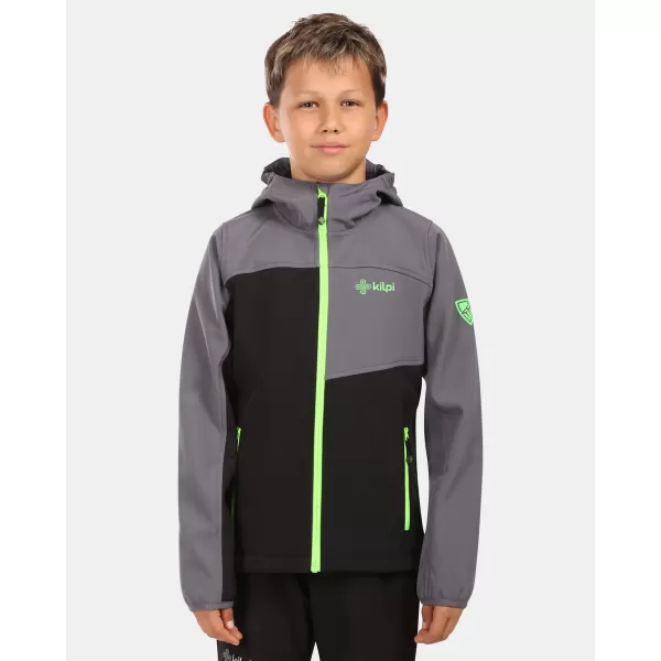  Softshelljacke für Kinder KILPI RAVIO-J ZJ0105KI SCHWARZ 