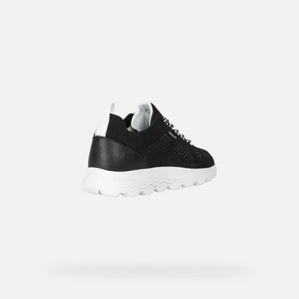  Damen-Sneaker GEOX SPHERICA SCHWARZ 