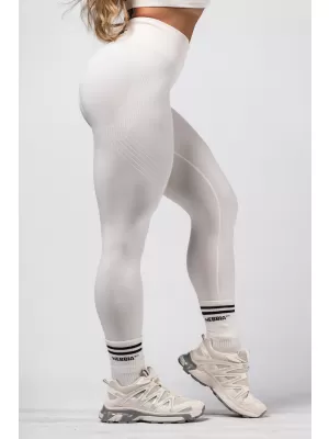 Shaping nahtlose Maximum-Push-up-Leggings FLOW SEAMLESS 497 CREAM Nebbia