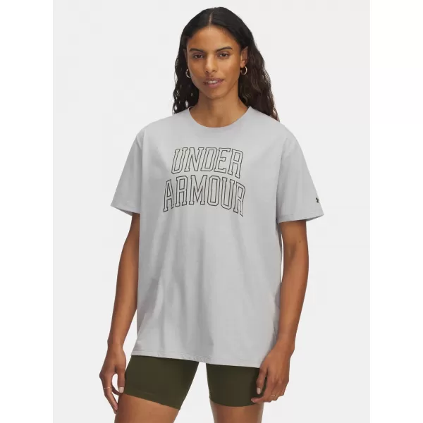  Damen-T-Shirt UNDER ARMOUR RIVAL OS CAMPUS TEE 6007883-011 GRAU 