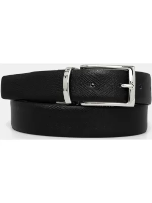 Herrengürtel GEOX U35K5AB0076C0630 SCHWARZ