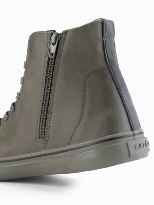Herrenschuhe OMBRE OM-FOTH-0185 DUNKLE OLIVE