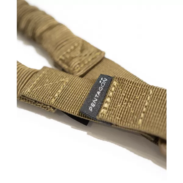  Taktischer Riemen PENTAGON AMMA 2.0 RIFFLE SINGLE SLING K17074 KOJOTE 