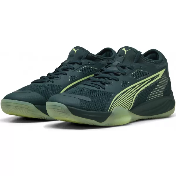  Herrenschuhe PUMA ELIMINATE NITRO SQD 4 10843801 GRÜN/SPRUDELIG/WEIß/SILBER 