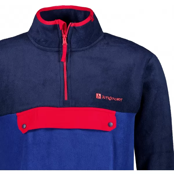  Fleece-Sweatshirt für Herren ALTISPORT GARM BLAU 