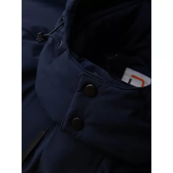  Herren-Winterjacke OMBRE OM-JAHP-0306 MARINEBLAU 