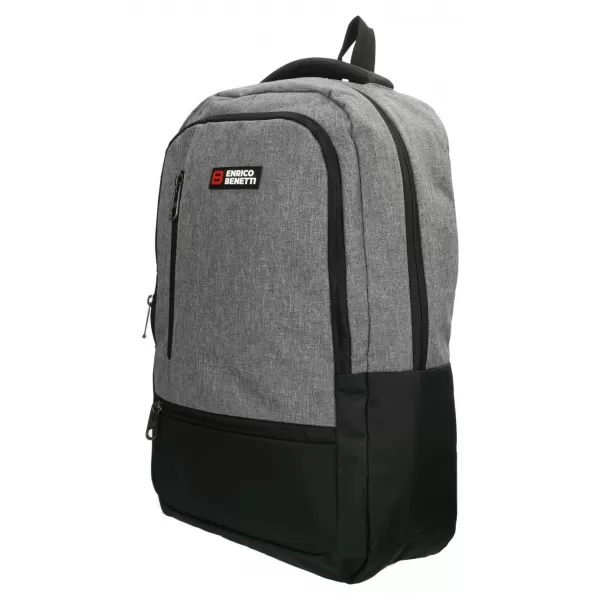  Rucksack ENRICO BENETTI HAMBURG 15 NOTEBOOK BACKPACK HELLGRAU 