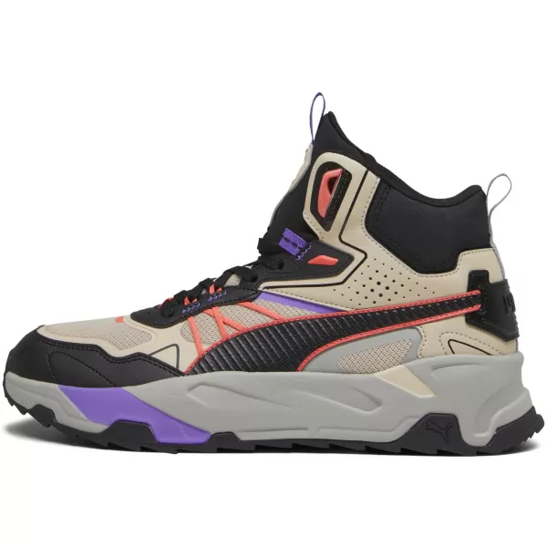  Stiefel PUMA TRINITY MID HYBRID 39232703 MÜSLIR/SCHWARZ/FEURIGE KORALLE 