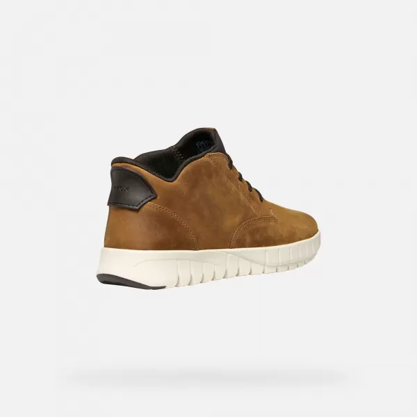 Herrenschuhe GEOX FLEXTRIDE PLUS G011460 HELLBRAUN 