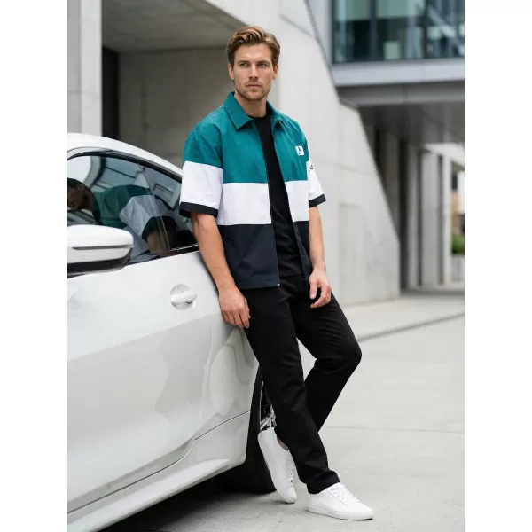  Premium-Herrenhemd ALTISPORT VOJ/ALM051KOS01 KEROSIN/SCHWARZ 