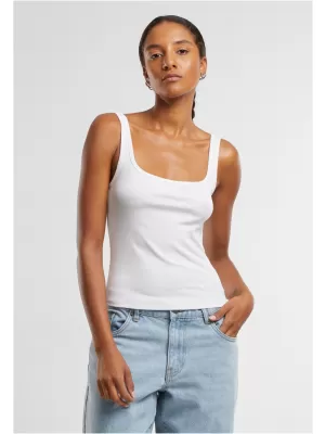 Damen-Tanktop URBAN CLASSICS TB7513A WEIß/WEIß