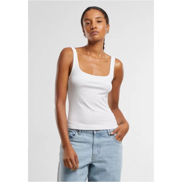  Damen-Tanktop URBAN CLASSICS TB7513A WEIß/WEIß 