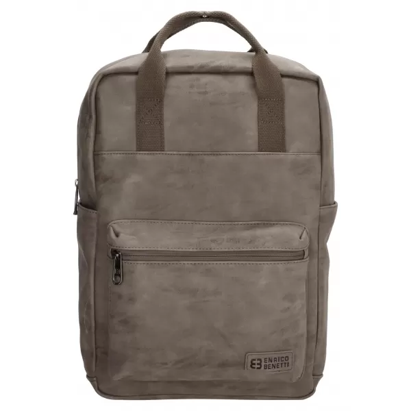  Rucksack ENRICO BENETTI ROTTERDAM 13 NOTEBOOK BACKPACK MITTLERES TAUPE 
