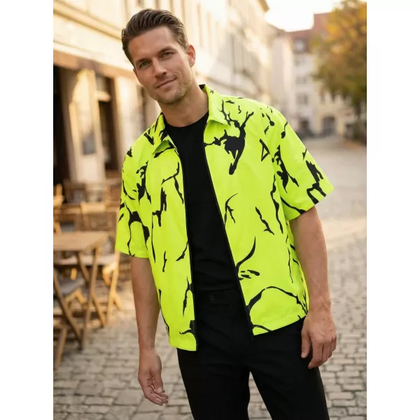  Premium-Herrenhemd ALTISPORT VOJ/ALM052KOS01 NEONGRÜN 